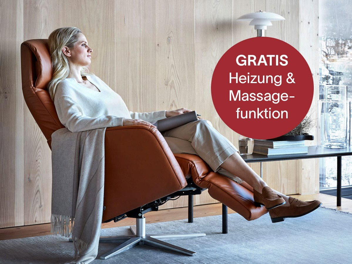 Stressless Kampagne Sam und Scott zum Aktionspreis