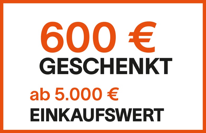 600 Euro geschenkt