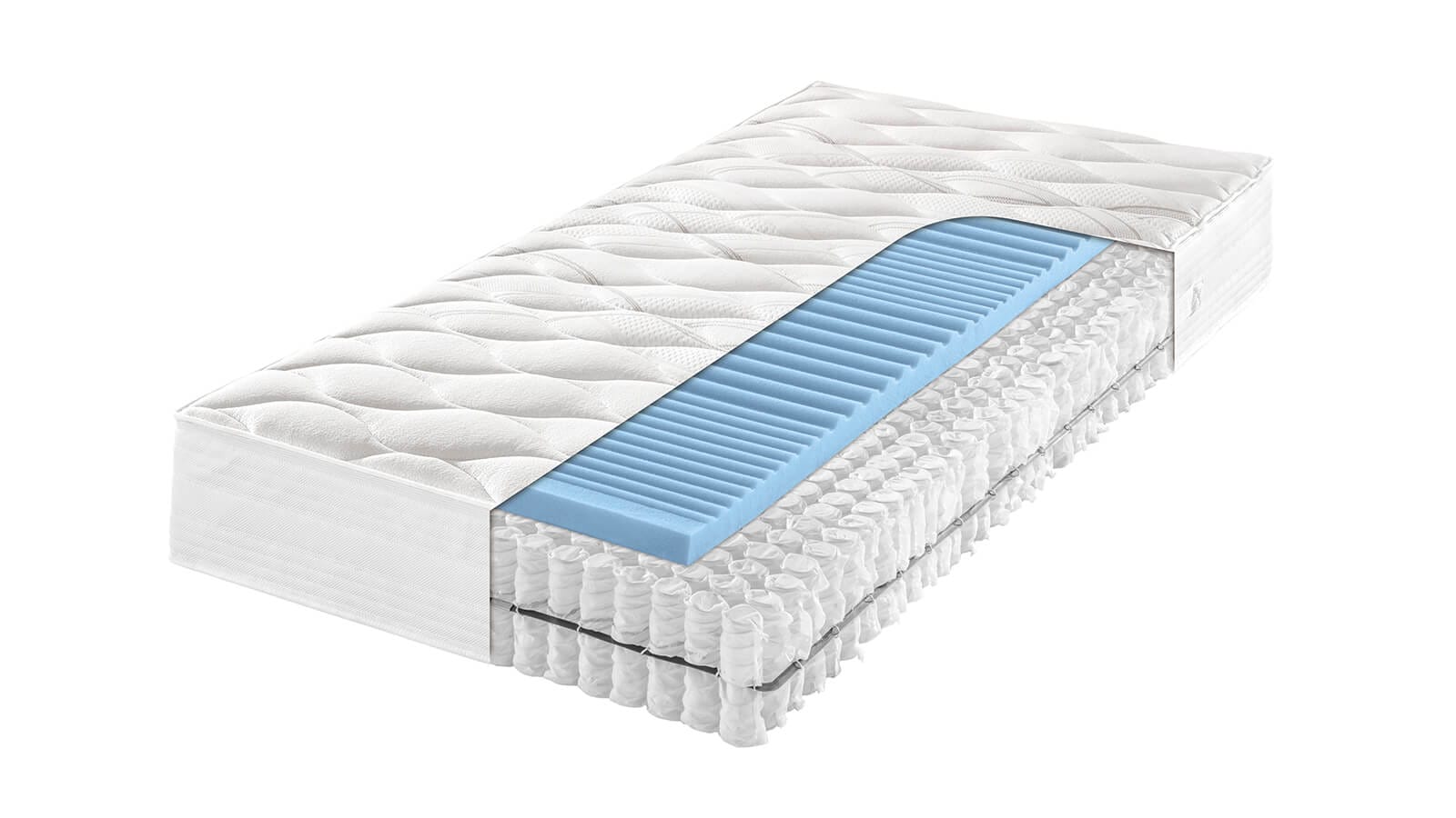 Viva Tonnentaschenfederkernmatratze EM Thermofit Gel