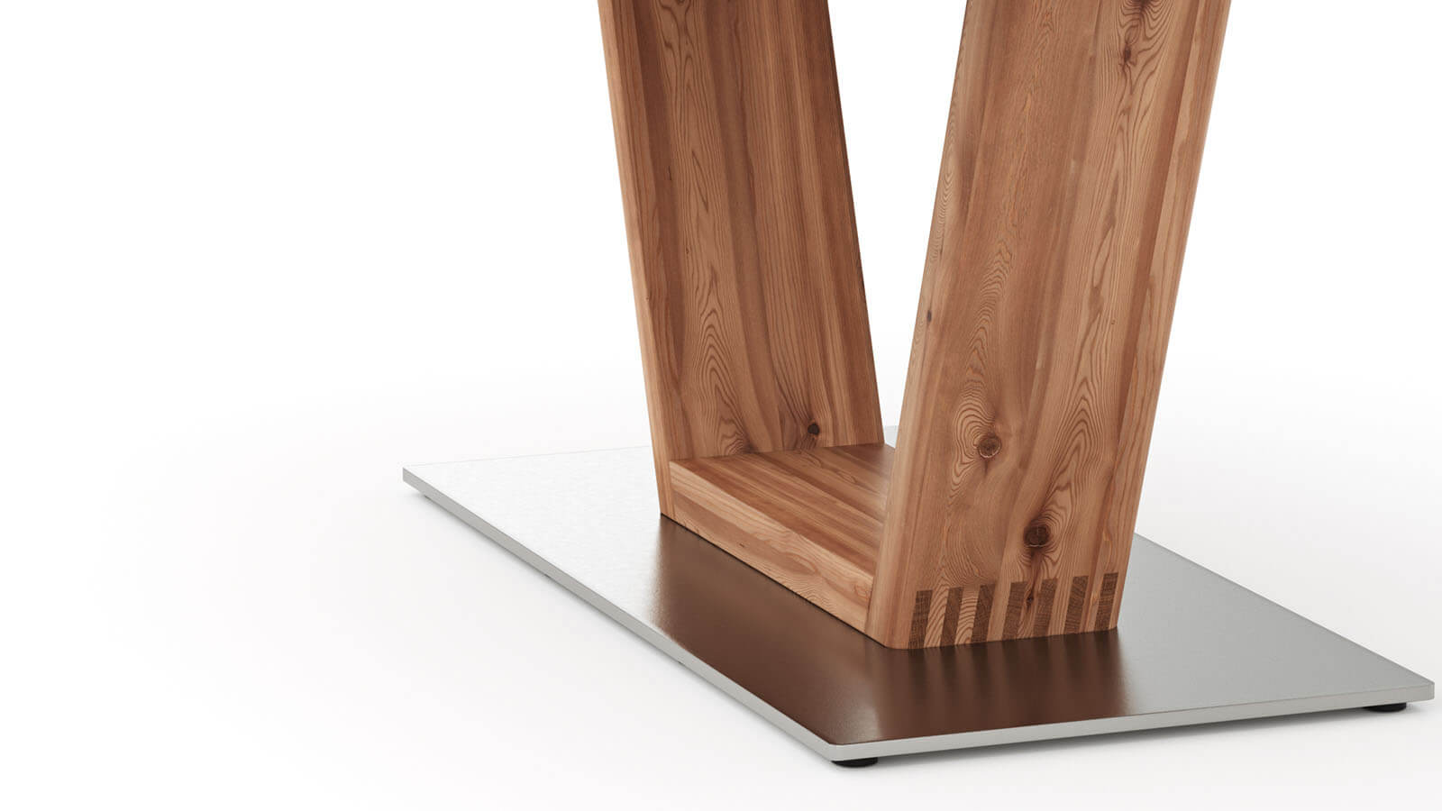 Esstisch Cartago Soft von Natura Home aus massiver Astbuche mit ausziehbarer Tischfunktion und natürlicher Holzoptik im Esszimmer