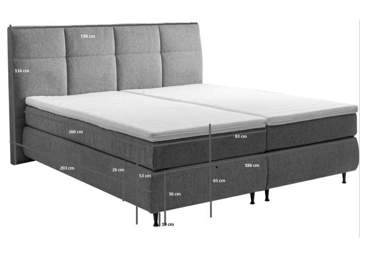 Viva Boxspringbett Alica – Bild 4