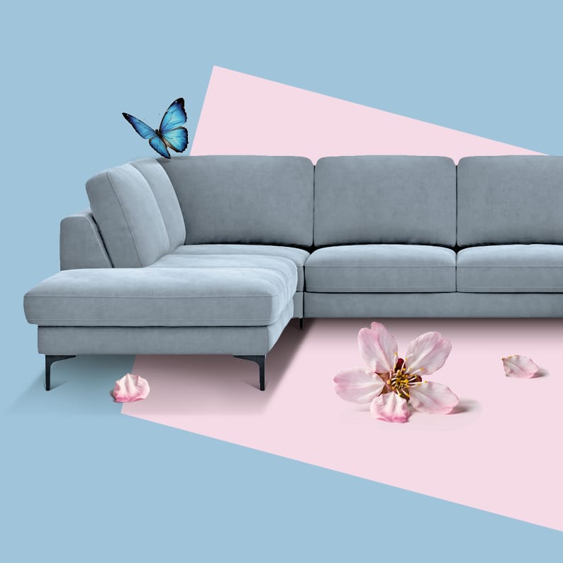 Frühling Polstermöbel Sofa 1-1