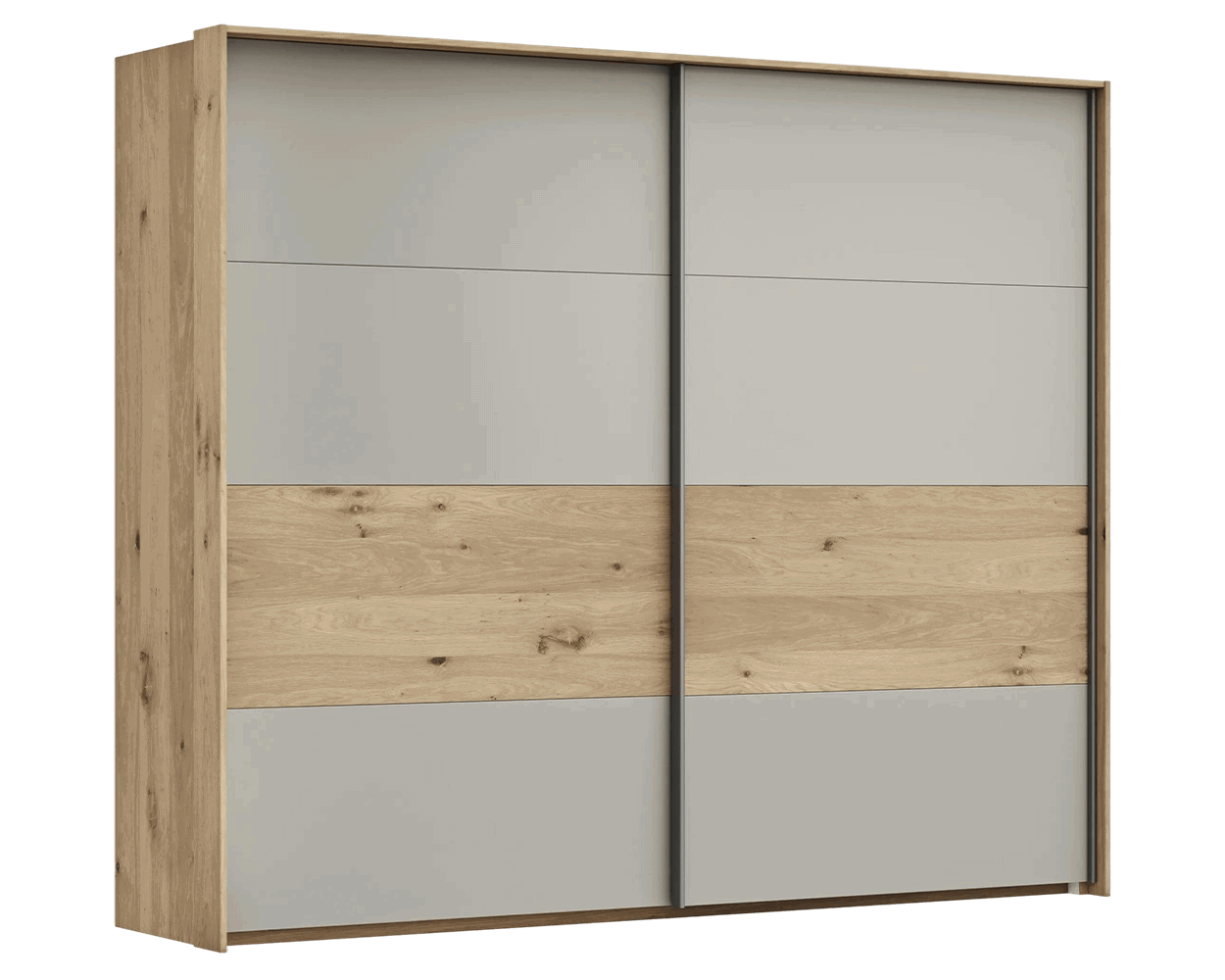 Schwebetürenschrank, moderner Schrank, platzsparender Schrank