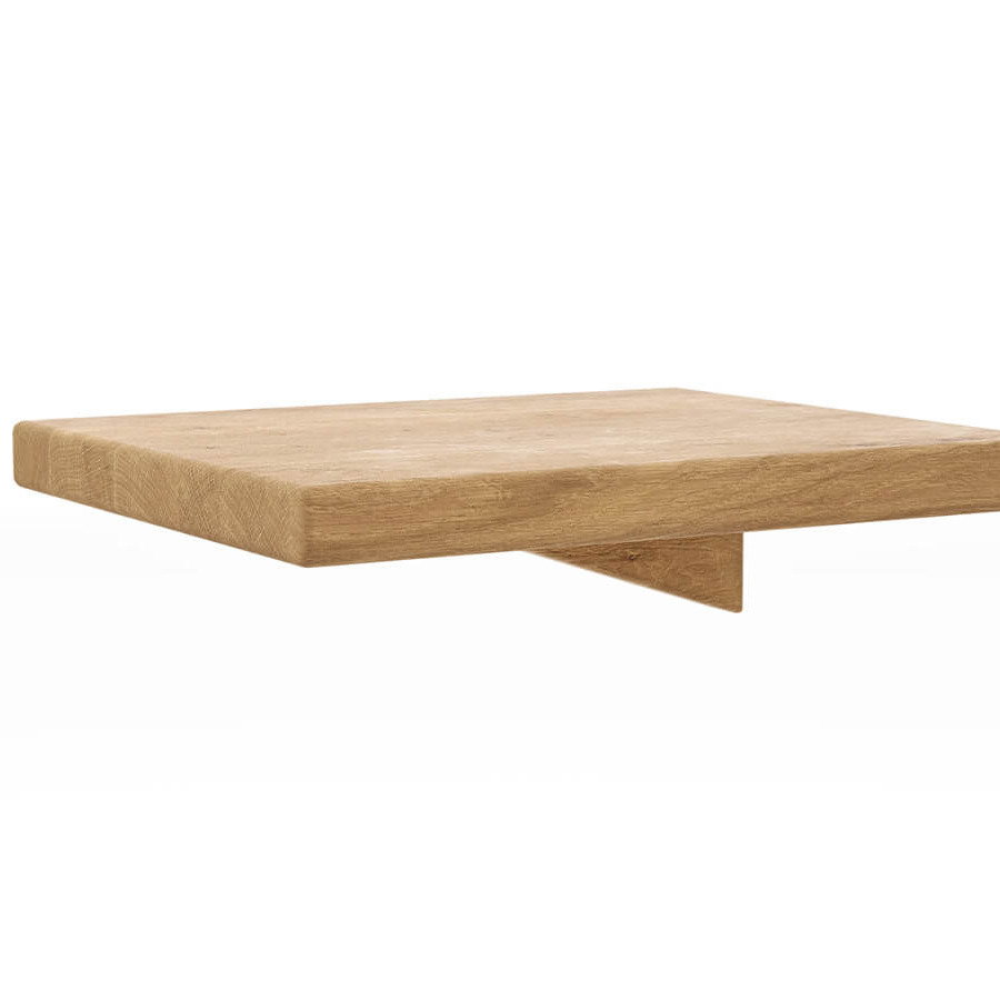 Nachttisch 1660 Wildeiche massiv natur geölt Natura Home hochwertiger Holz Nachttisch modernes Schlafzimmermöbel