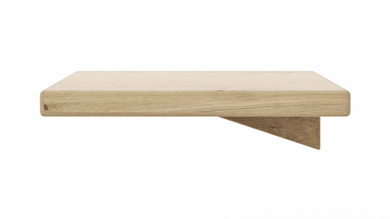Nachttisch 1660 - Wildeiche massiv bianco geölt – Bild 4