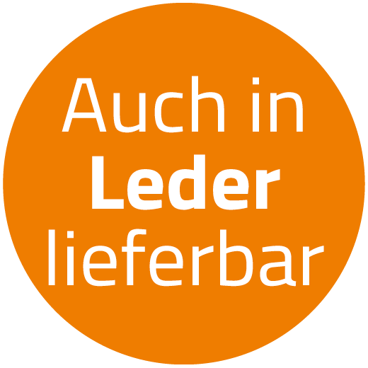 Auch in Leder lieferbar