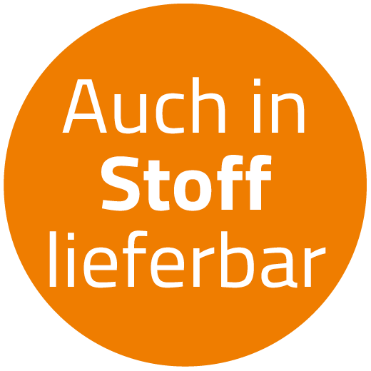 Auch in Stoff lieferbar
