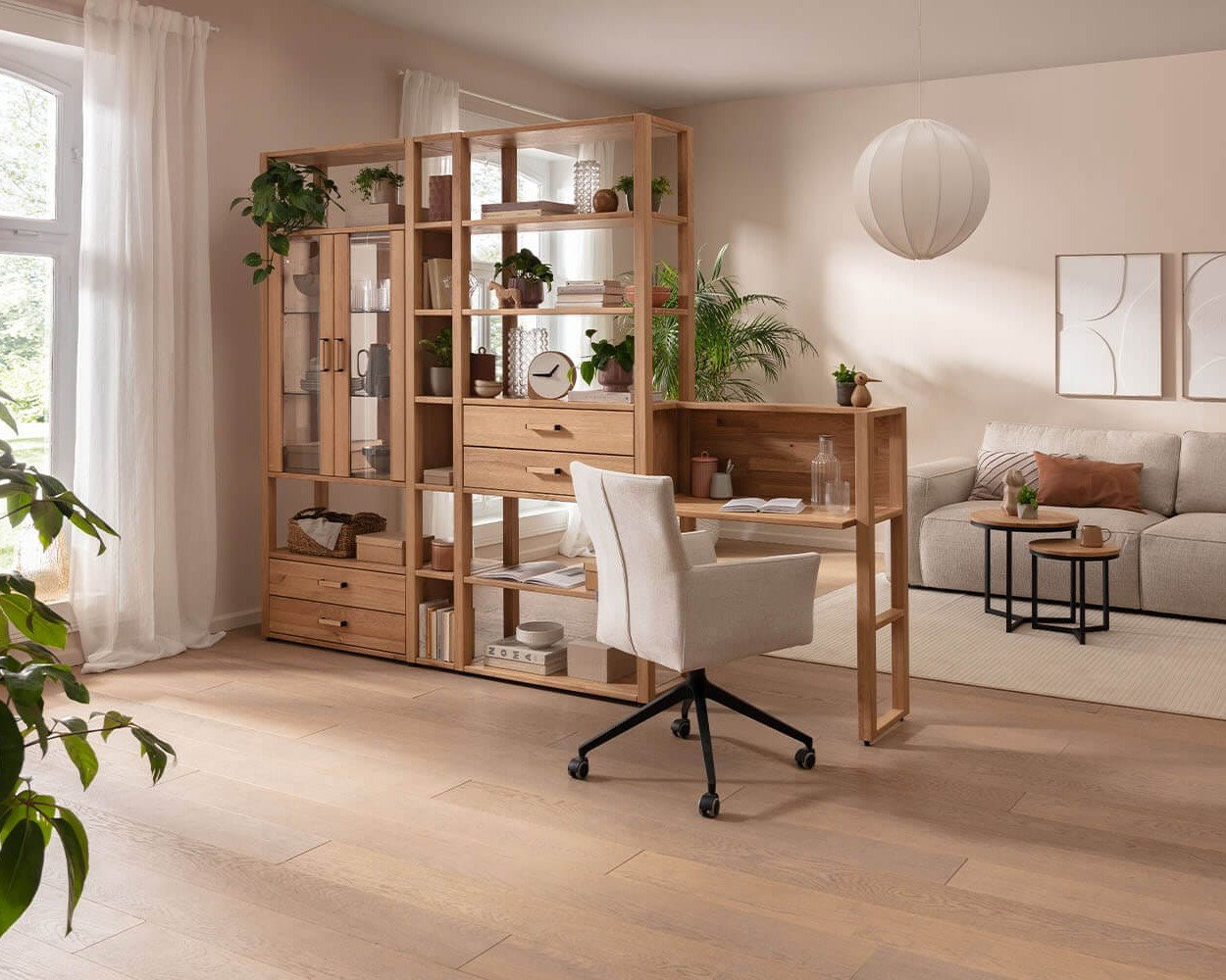 Kreativer Raum Offenes Raumkonzept, Homeoffice, Wohnzimmer,