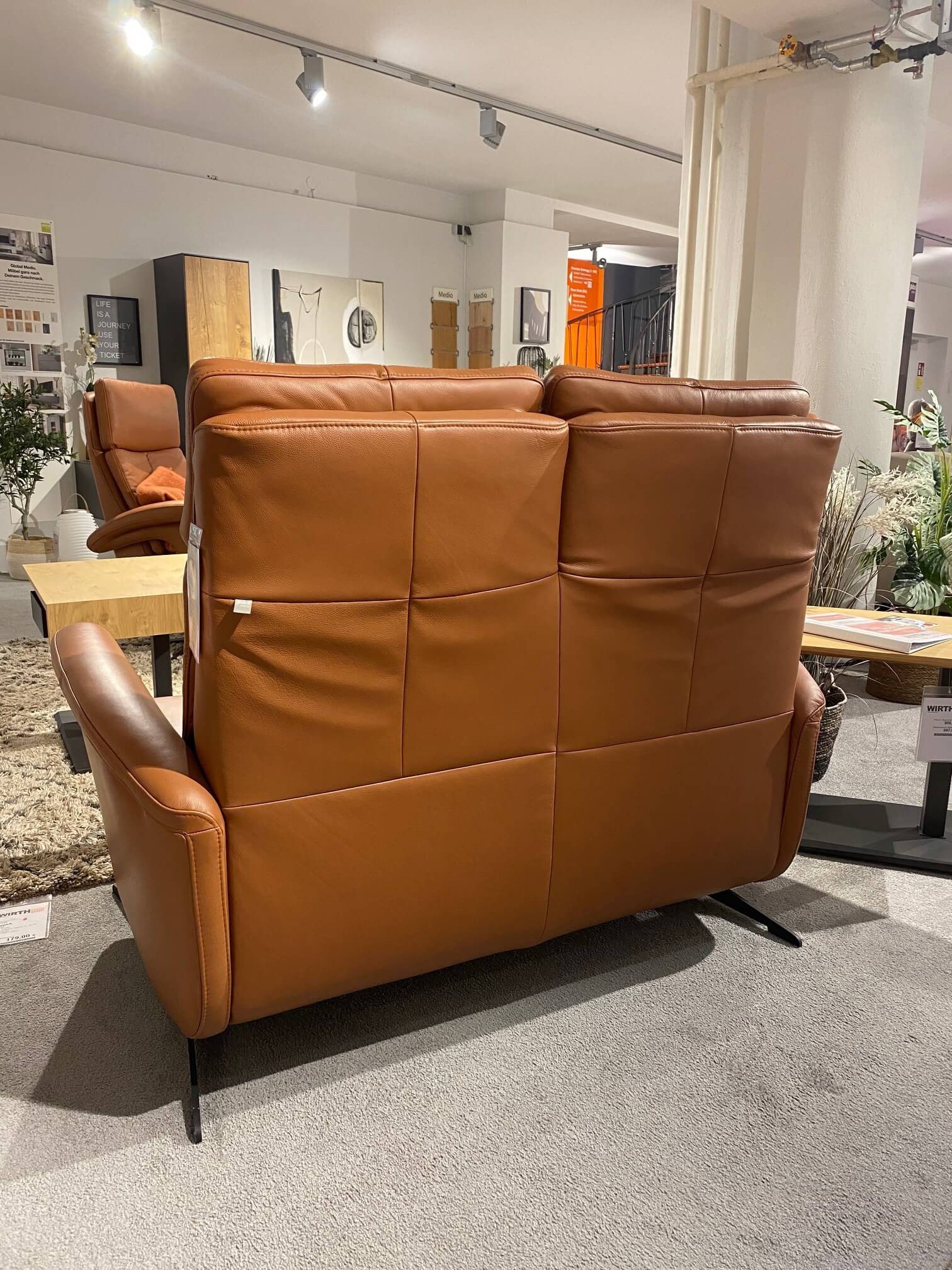 Ledersofa Gruppe Global Sitz.konzept – Bild 4