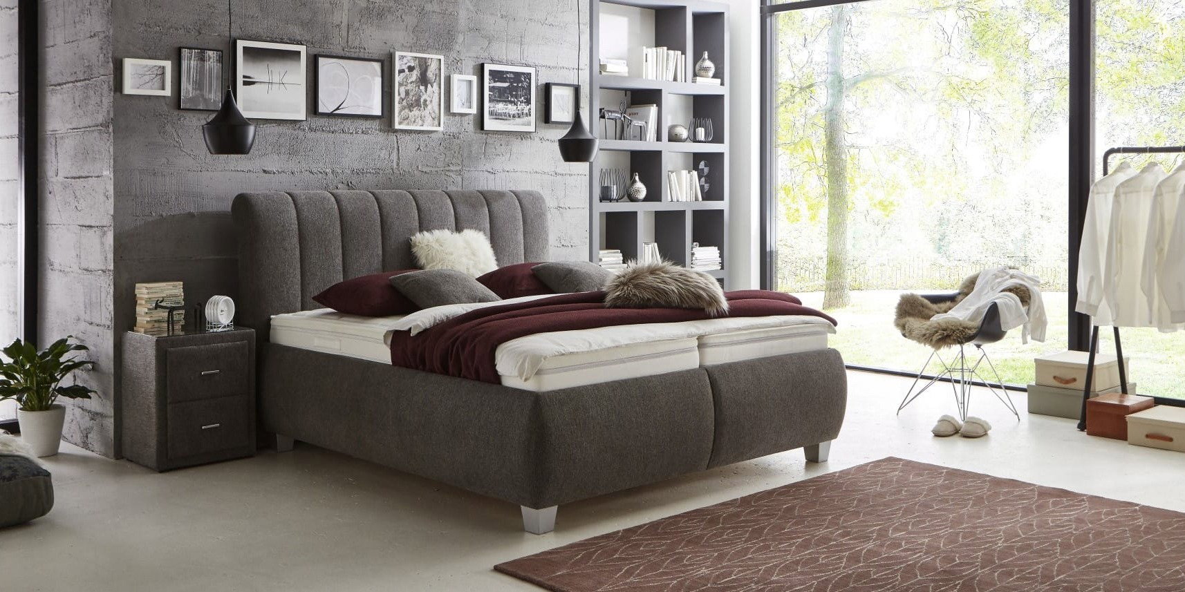Die richtige Atmosphäre im Schlafzimmer sorgt für ein Gefühl von Luxus