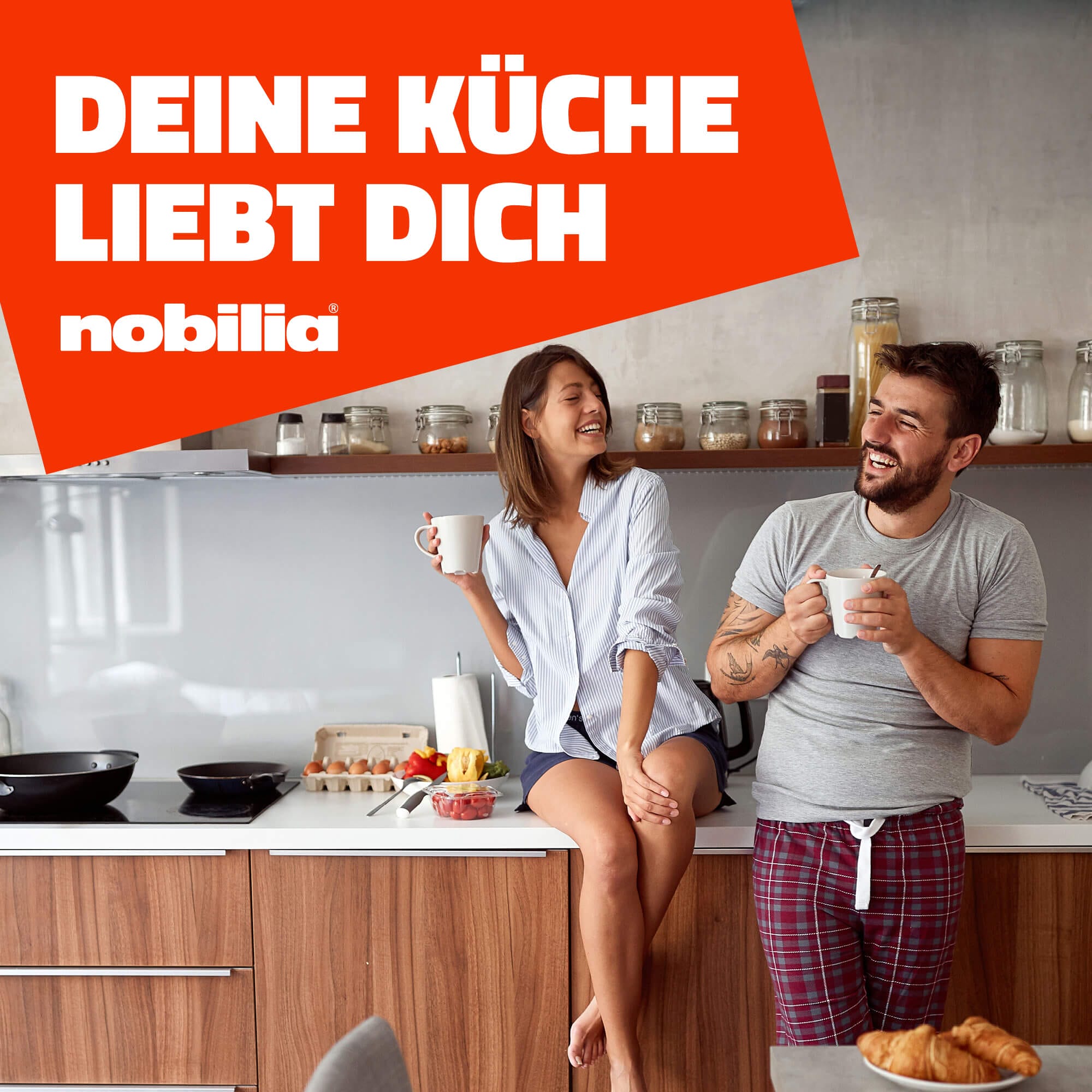 Deine Küche liebt dich - nobilia Küchen-Aktion