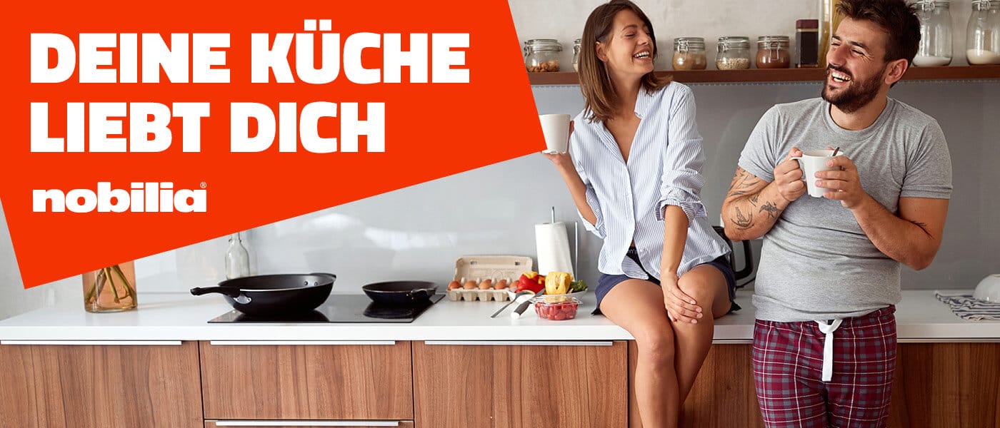 Deine Küche liebt dich - nobilia Küchen-Aktion