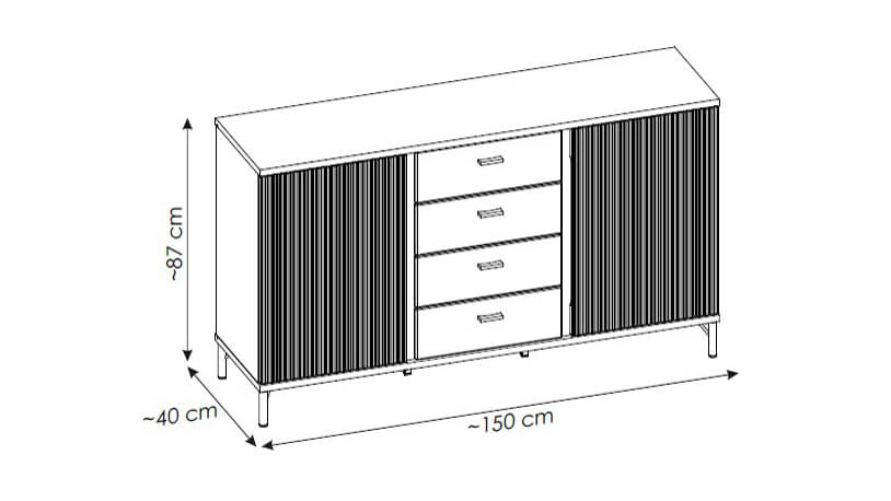 Viva Sideboard Waiola – Bild 3