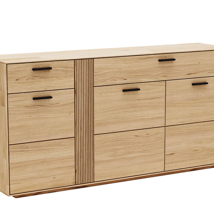 Sideboard Estana Eiche massiv Legno – hochwertiges Stauraummöbel mit natürlicher Holzoptik