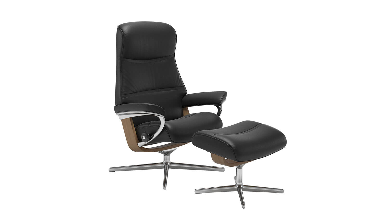 Stressless Philip Signature Noblesse Sessel, lederbezogen, moderne Form, hoher Komfort, ergonomisches Design