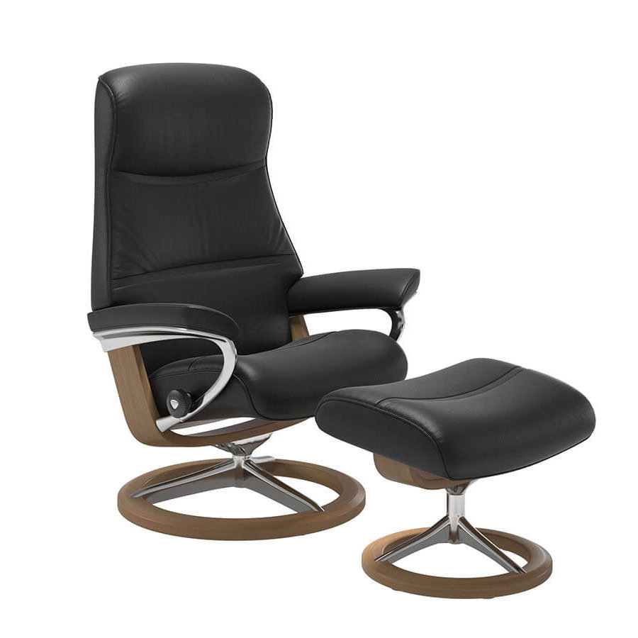 Stressless Philip Signature Noblesse Sessel, lederbezogen, moderne Form, hoher Komfort, ergonomisches Design