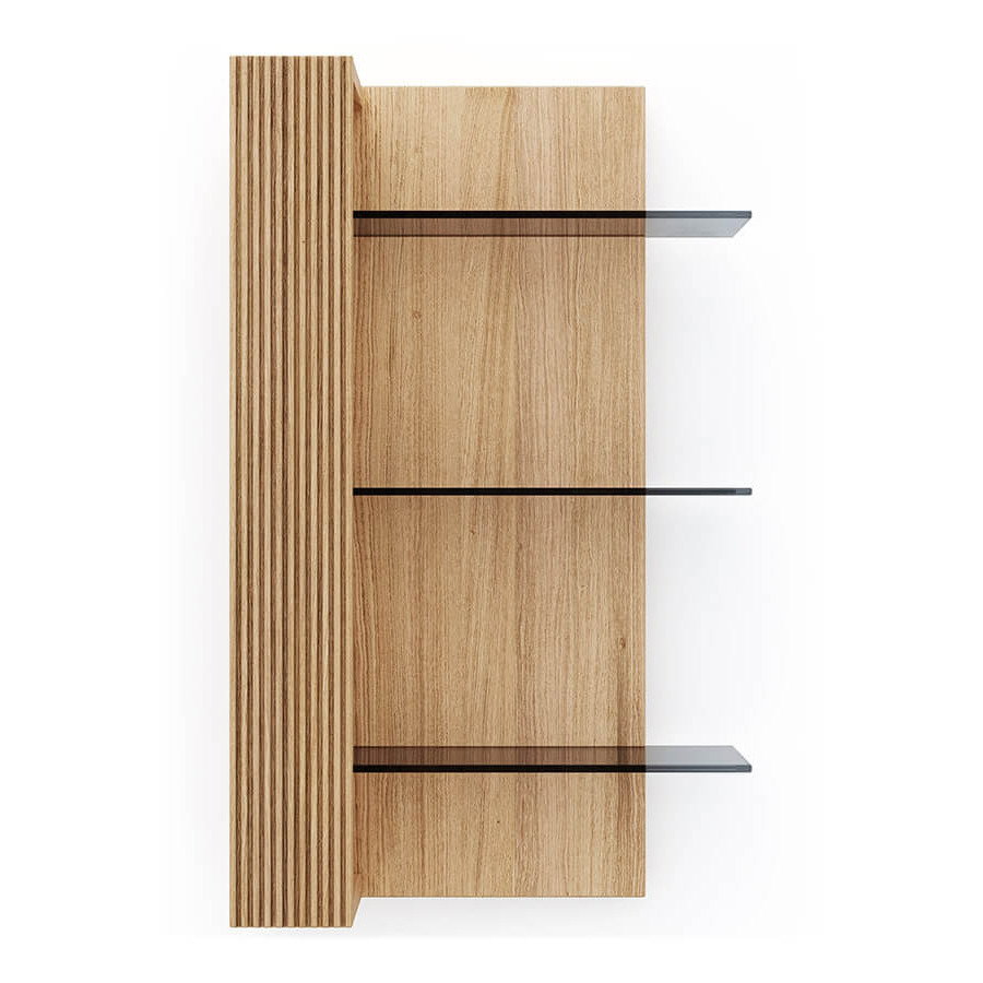 Wandboard Estana Eiche massiv Legno – modernes Wandregal mit natürlicher Holzoptik
