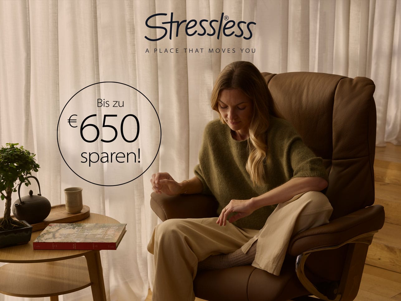 Stressless Mayfair Winterkampagne