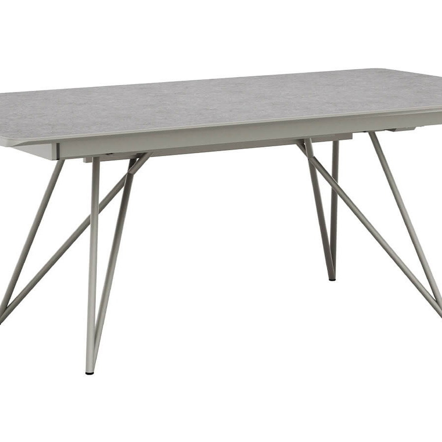 Esstisch Sedana LB HPL Grau 200x100 cm – modernes, pflegeleichtes Esszimmermöbel