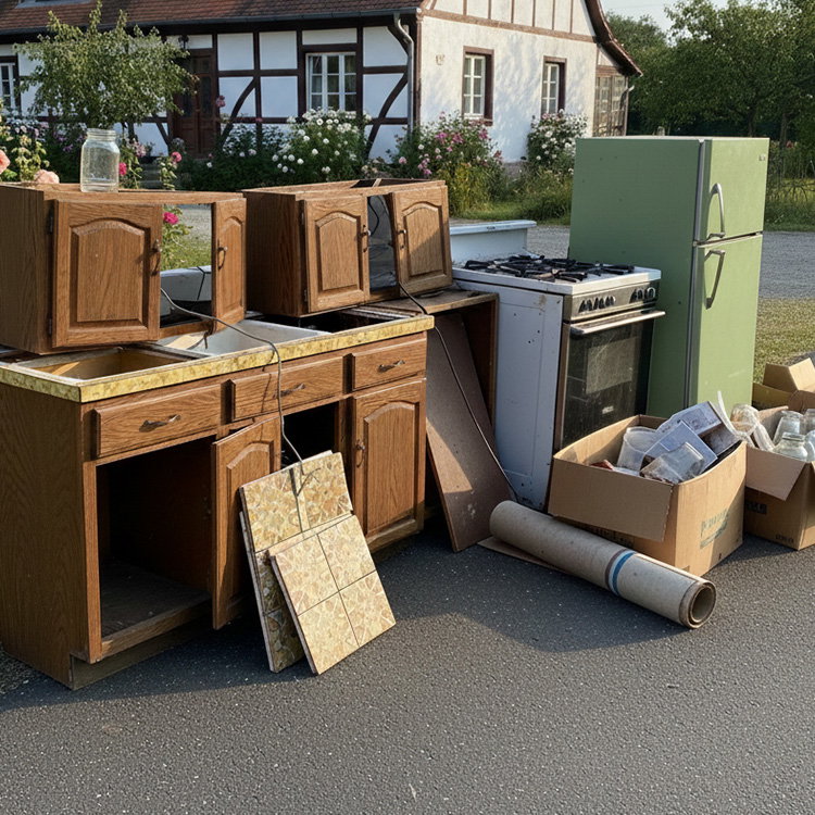 Entsorgung der alten K&uuml;che