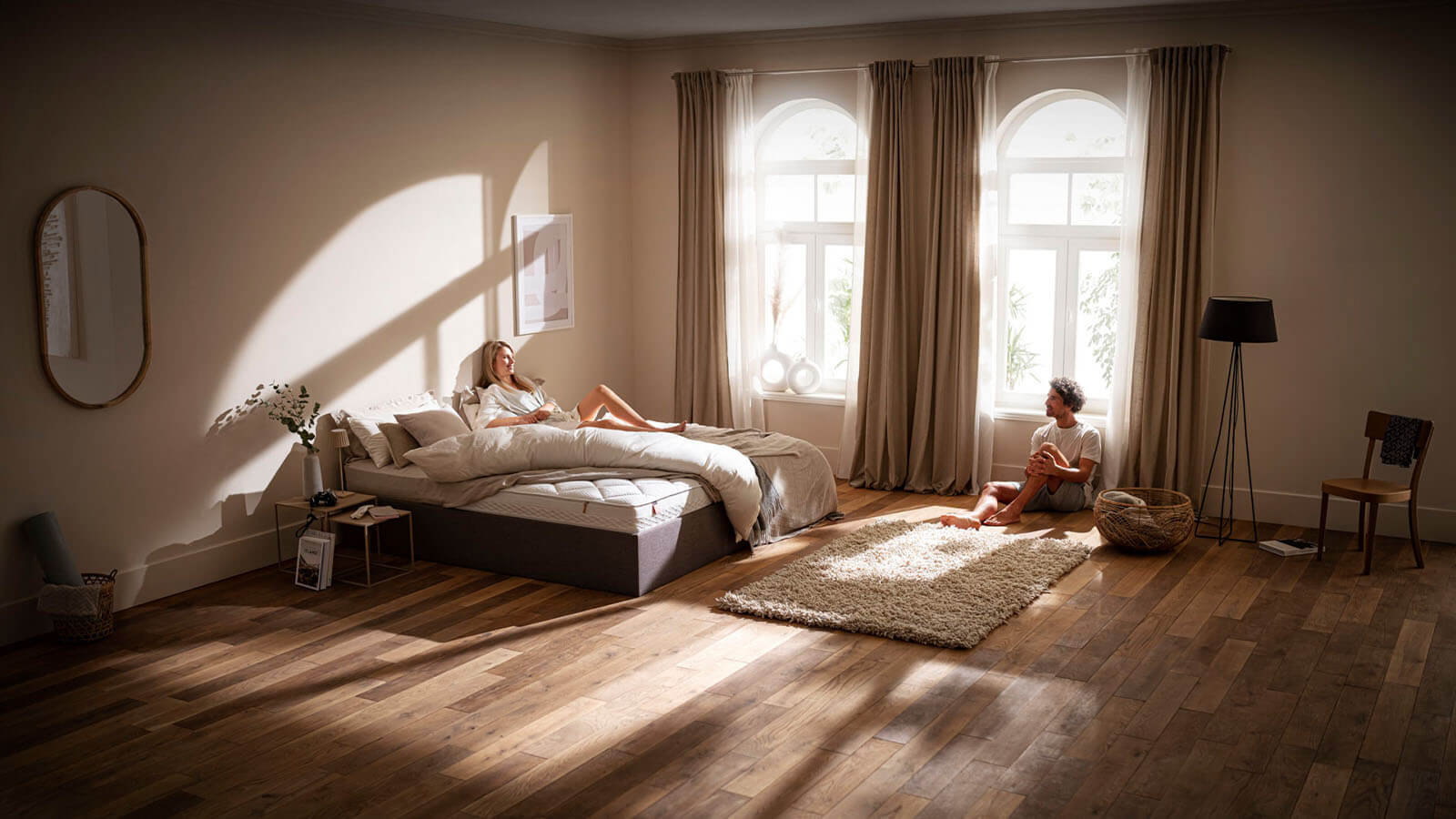 Hochwertige Matratze Schlafzimmer