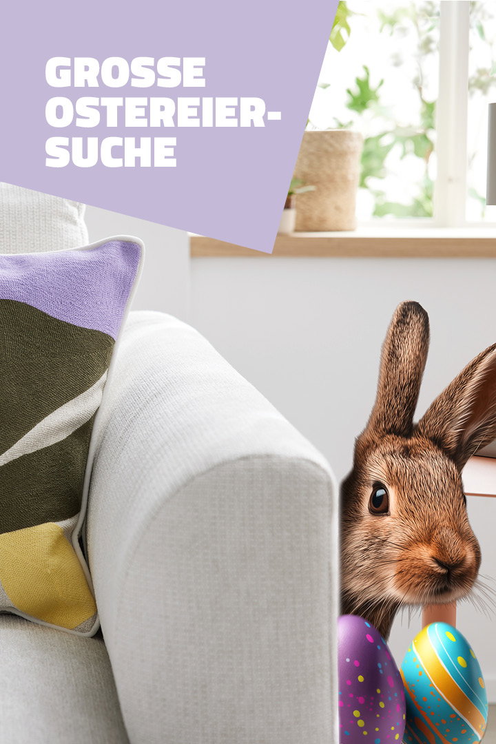 Osteraktion. Große Ostereiersuche bei Franke Home Company.