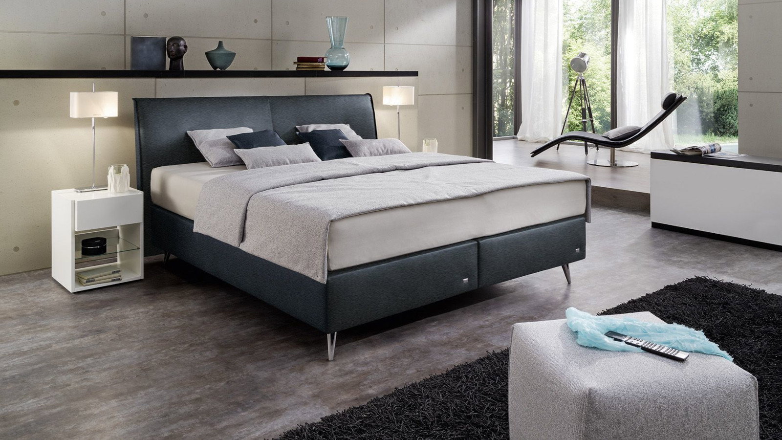 Boxspringbett Amado (starr)