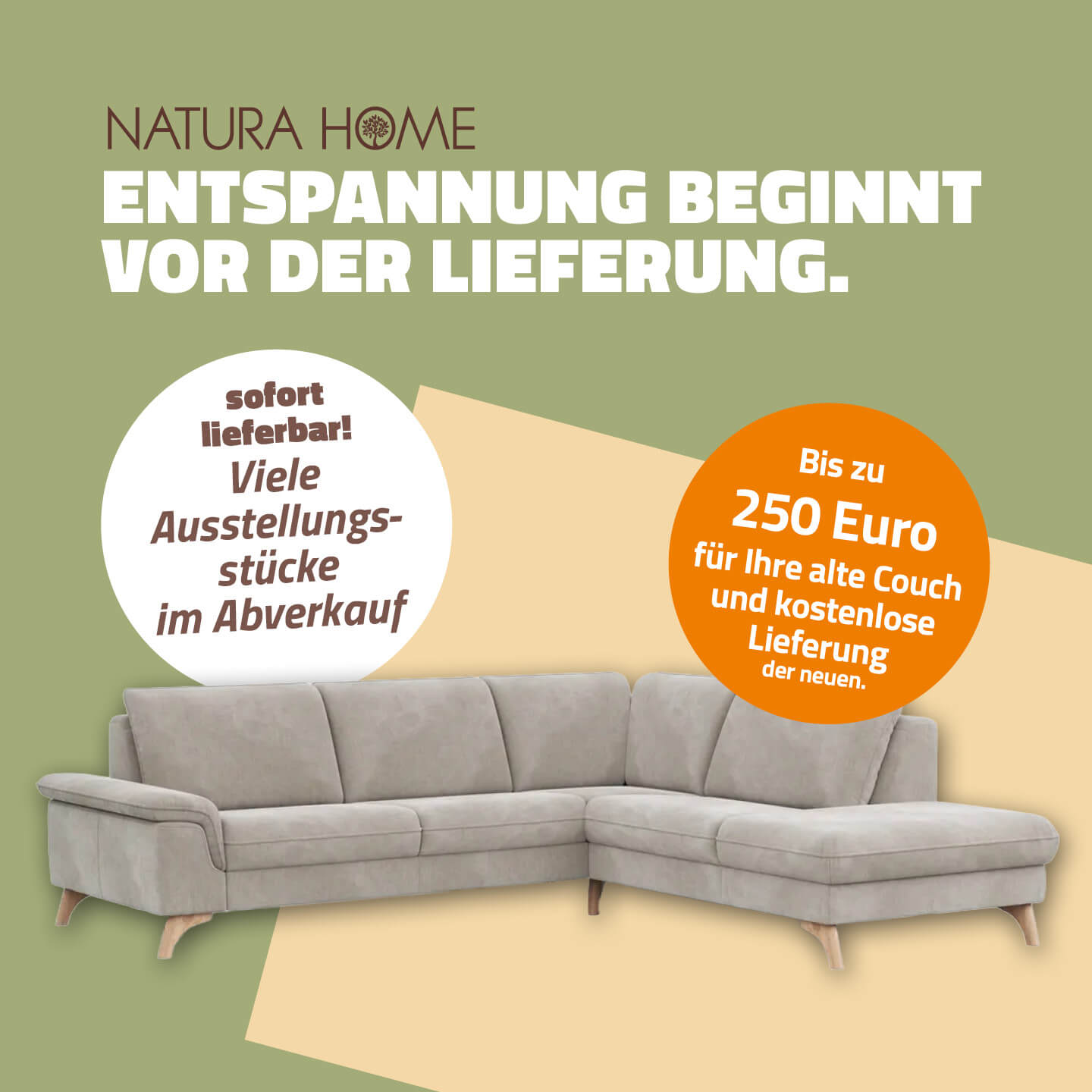 Natura Home Polstertausch Aktion
