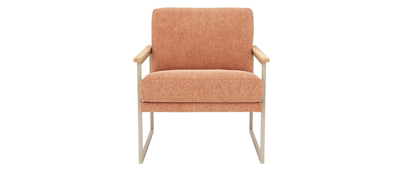 Loungesessel Karla von Jakobsen Copenhagen im skandinavischen Design mit gepolstertem Sitz, klaren Linien und eleganter Form für Wohn- oder Loungebereiche
