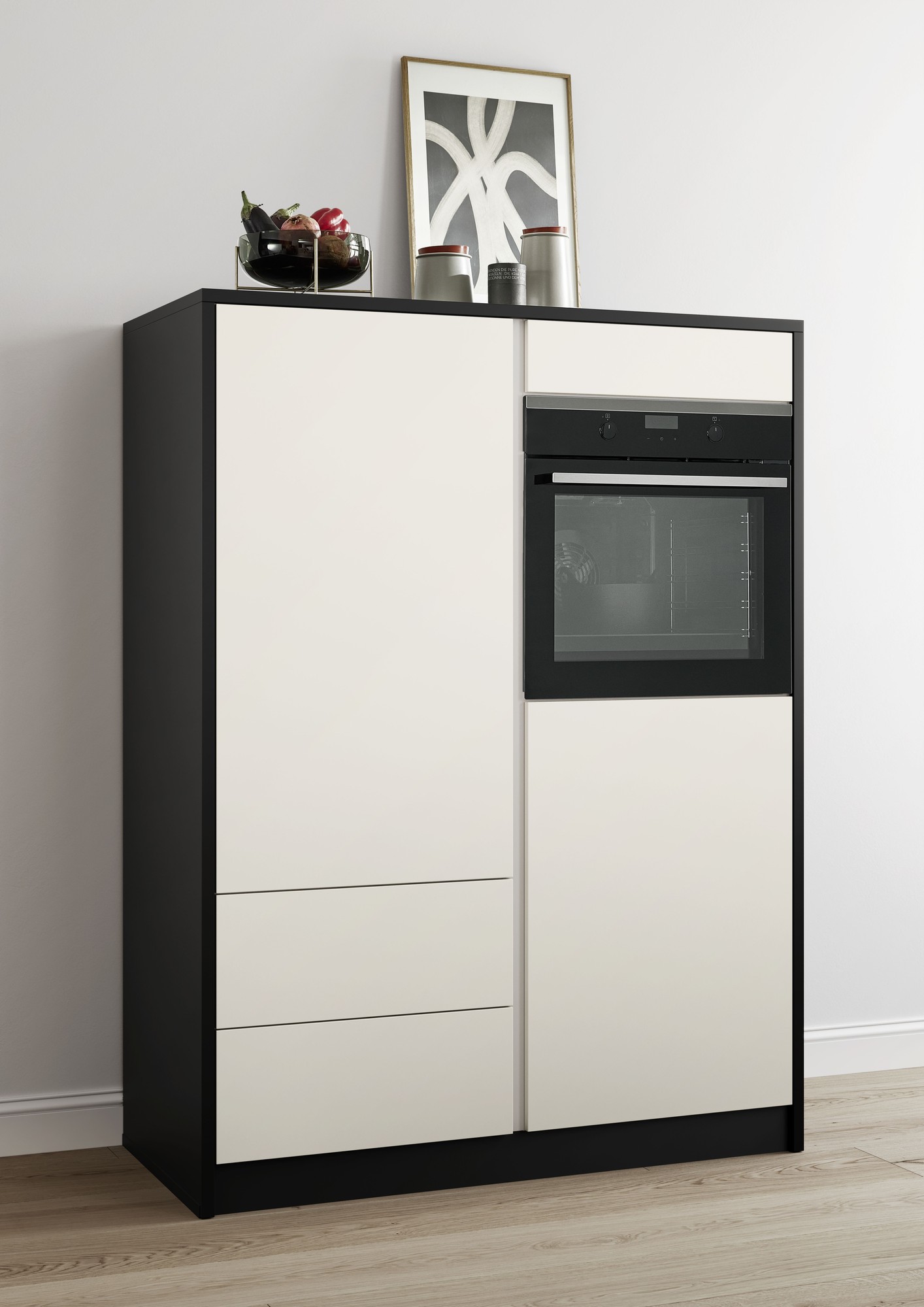 U-Küche 51.210 CO 2 524 Weiß – Holzwerkstoff – Bild 4