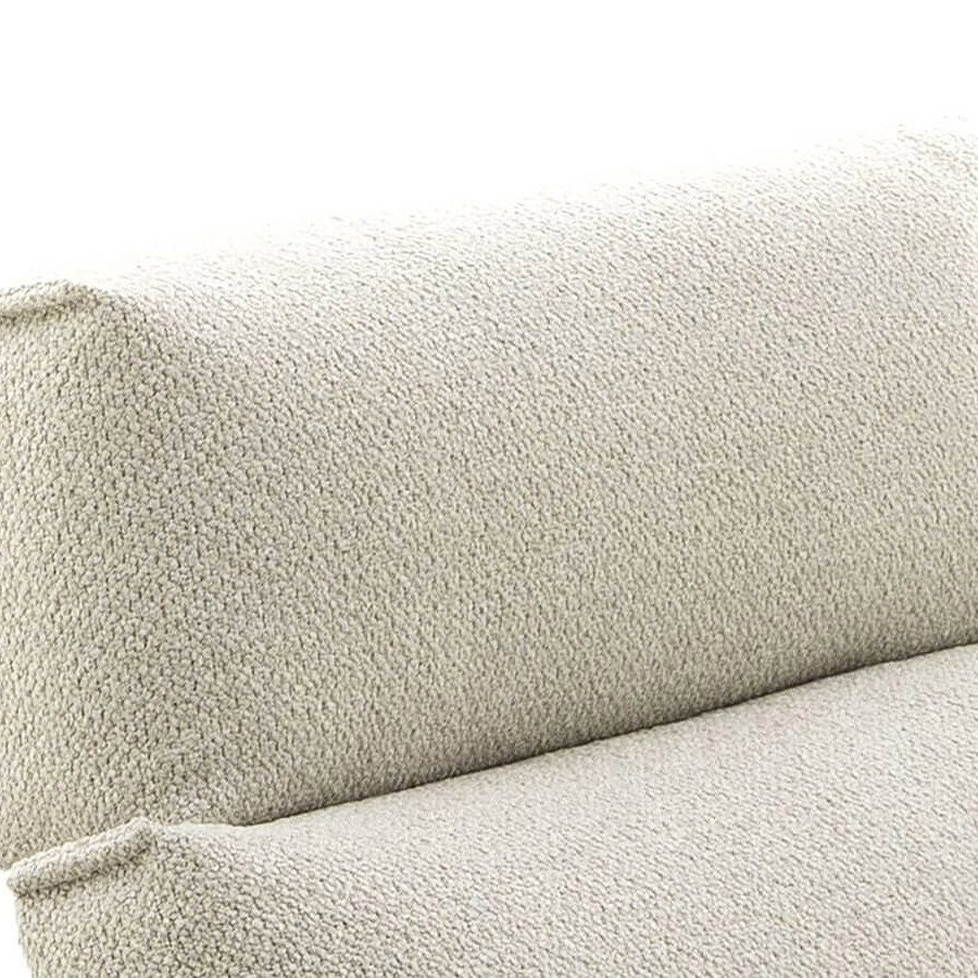 Kopfstütze Sorano in Graubeige mit verstellbarer Funktion und Stoffbezug