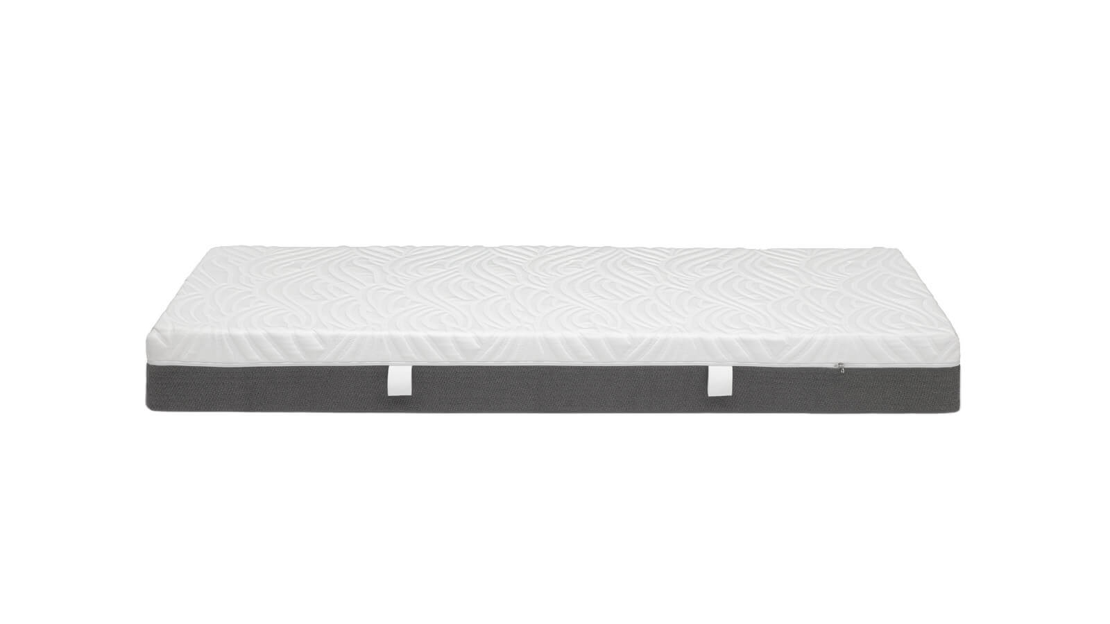 Visco-Schaummatratze mit abnehmbarem Bezug im modernen Schlafzimmer