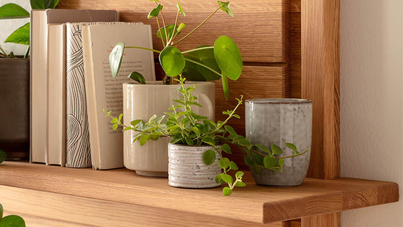 Wohnwand Farmingdale Light von Natura Home aus massiver, naturgeölter Eiche mit Highboard, Lowboard und Wandboard im modernen Wohnstil