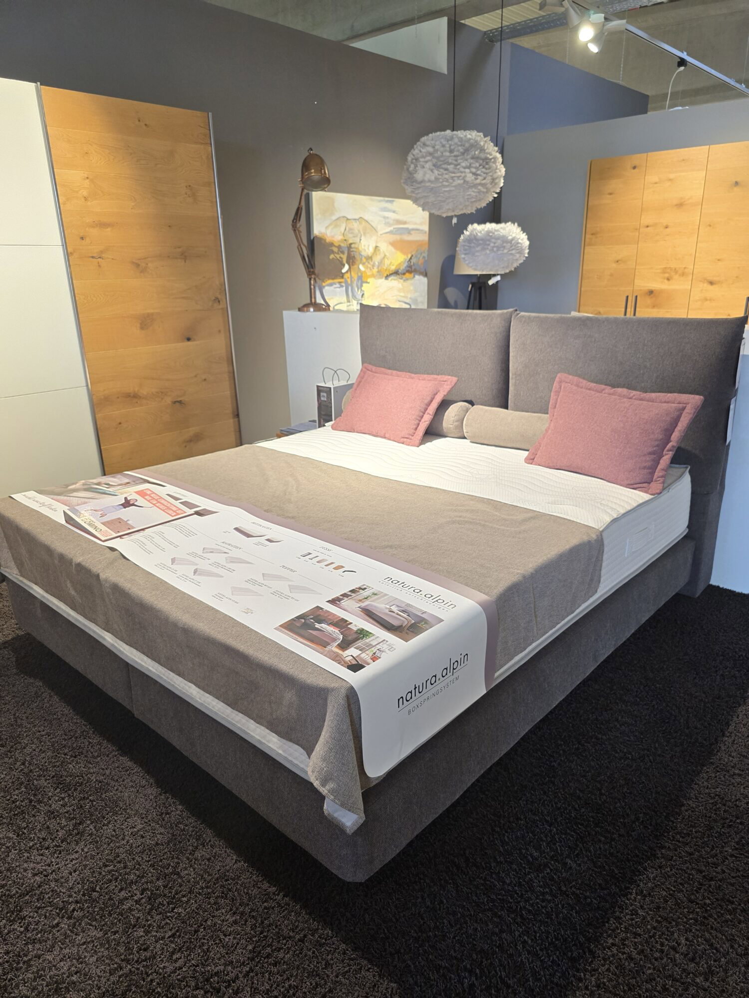 Boxspringbett VZ03 Alpin Natura