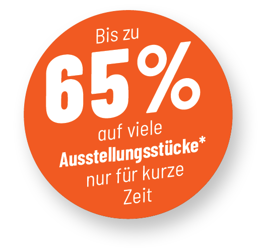 Bis zu 65% Sale-Rabatt