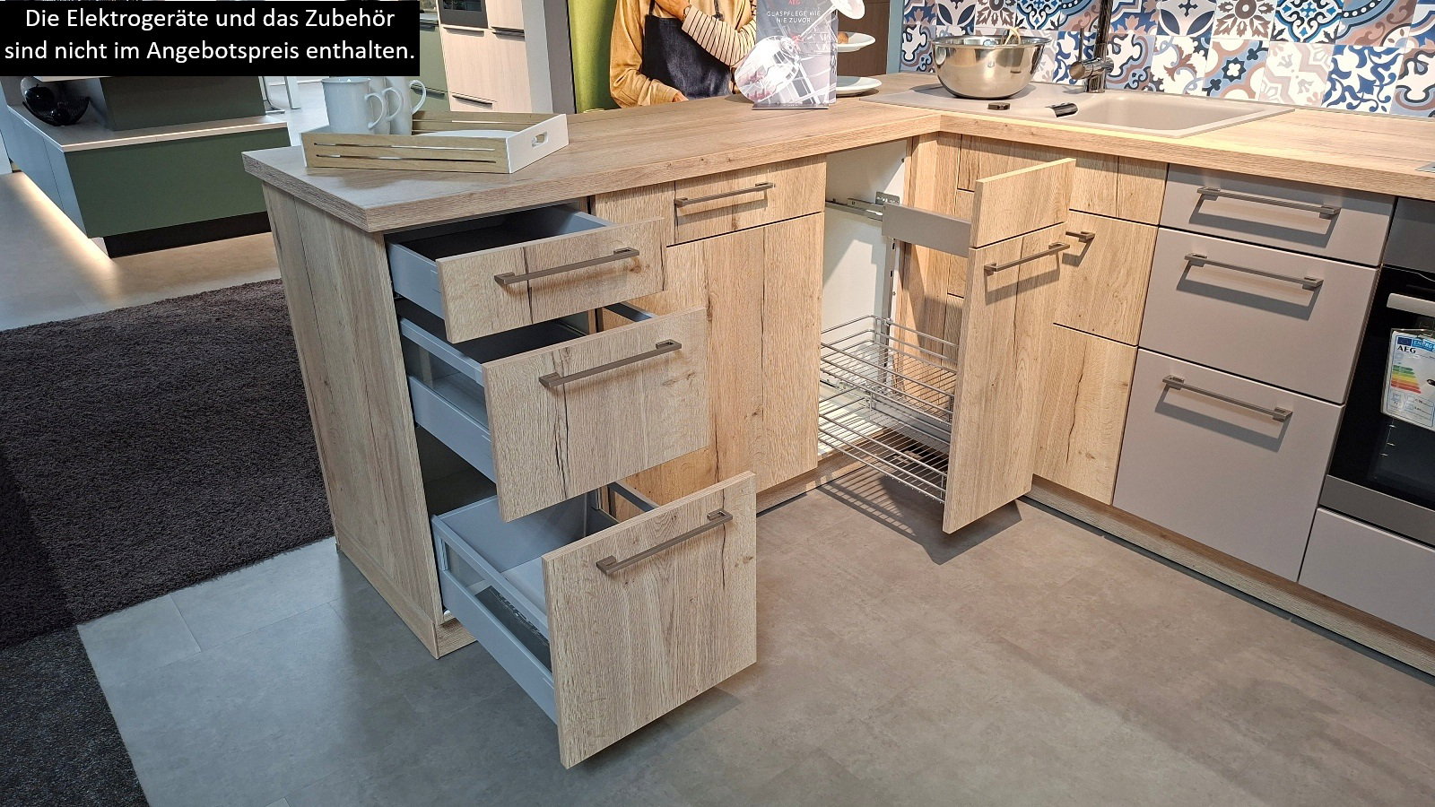 Einbauküche K23 CRE Cremona – Bild 3