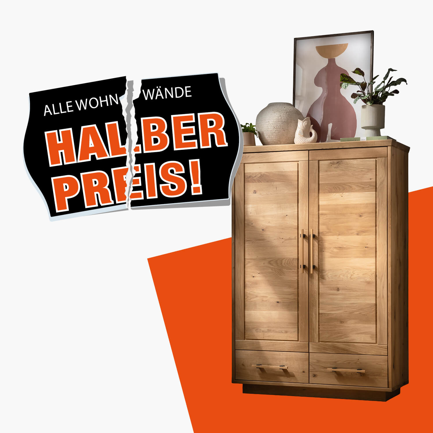Alle Wohnwände zum halben Preis