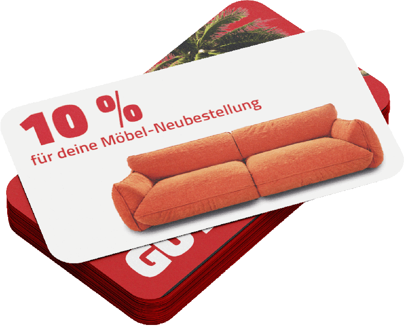 10% M&ouml;bel Gutschein