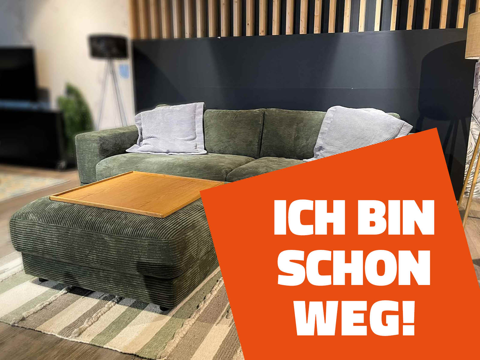 Möbel die schon weg sind.