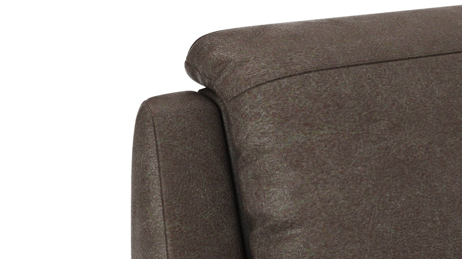 Sessel Cornella Classic in Mocca mit weichem Microfaserbezug, kompakter Einzelsessel mit komfortabler Polsterung und Holzgestell in Eiche-Dekor für das Wohnzimmer