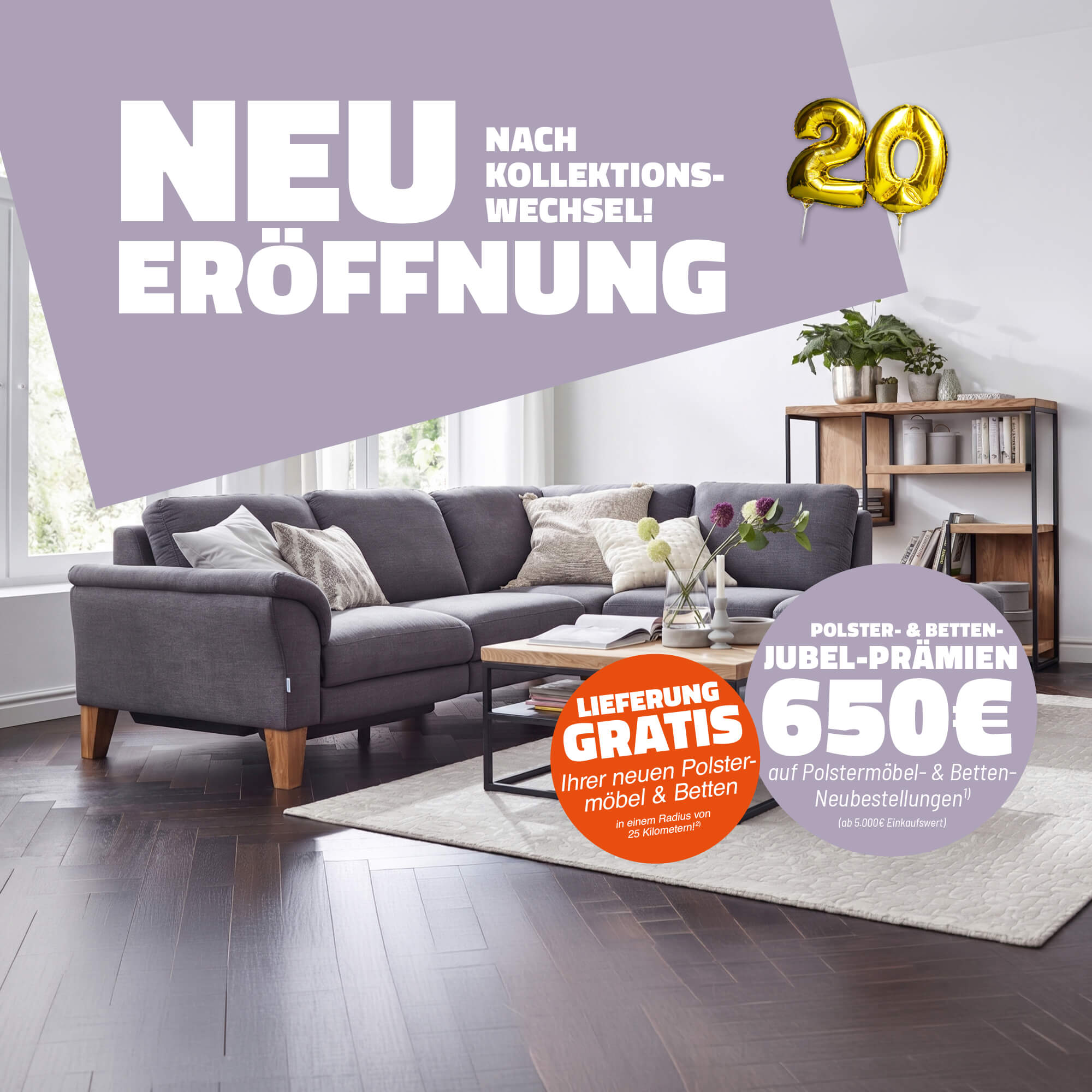 Krause Neueröffnung Kollektionswechsel Polster 0926